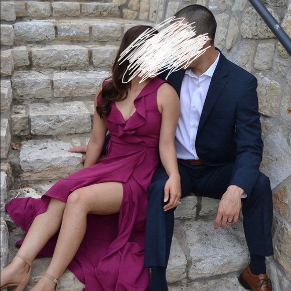 Leith Ruffle Wrap Maxi Dress - Picture 4 of 4